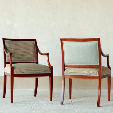 Pair of Frits Henningsen Mahogany Armchairs Circa 1950