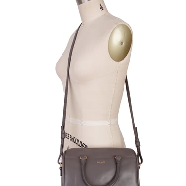 Saint Laurent Leather Baby Duffle Bag