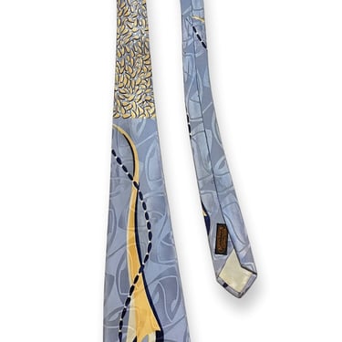 Vintage 1940s SPECTOR'S CLOTHES SHOP Necktie ~ Art Deco / Atomic / Rockabilly / Swing ~ Neck Tie / Cravat ~ Belly Warmer 