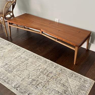 AVAILABLE - Lane Tuxedo Bow Tie Coffee Table- contact for shipping quote 