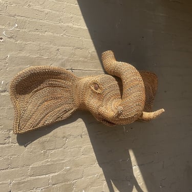 Wicker Elephant