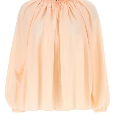 Lanvin Woman Pastel Pink Crepe Blouse