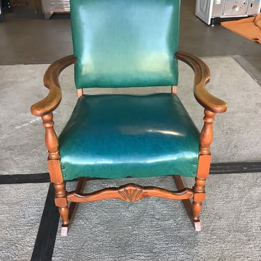 Aqua Rocking Chair