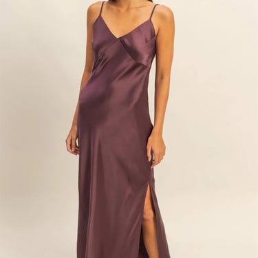 Saoirse Maxi Dress in Burgundy