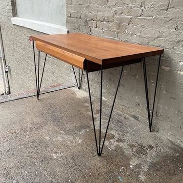 MCM Hairpin Leg Desk