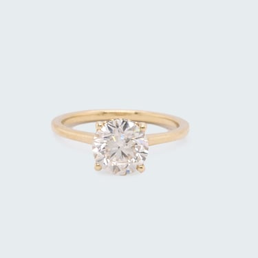 Marjorie 2.01ct Round White Diamond Engagement Ring