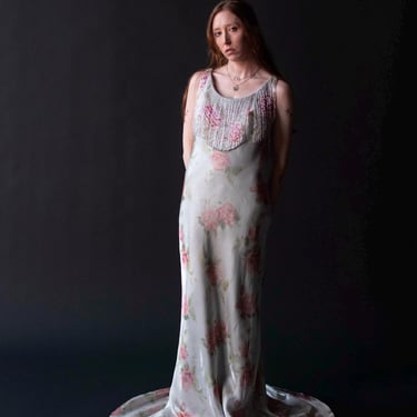 Rose Print Gown | Bellville Sassoon 