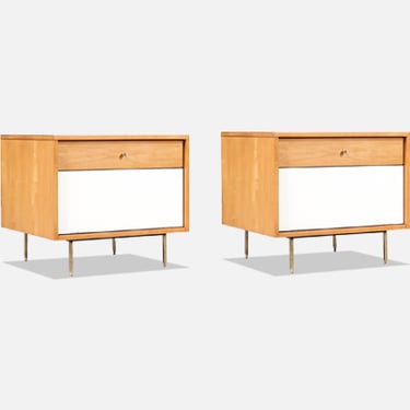 Milo Baughman Night Stands for Murray Furniture
