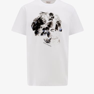 Alexander Mcqueen Men Alexander Mcqueen White T-Shirts