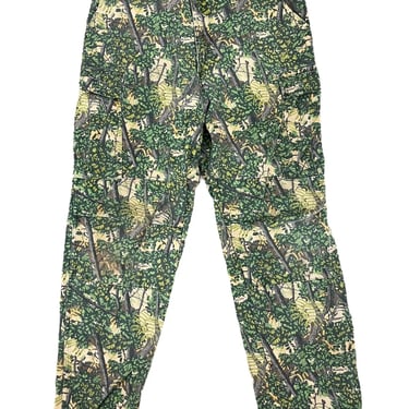 Vintage 80's Cabela's Bushlan Camo Military Issue? Combat Pants Large long