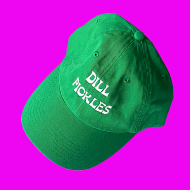 Dill Pickles Baseball Cap Unisex Dad Hat gifts white green