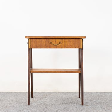 Teak Danish Bedside Table - (324-173.2) 