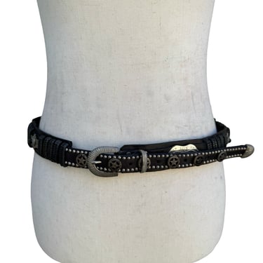 Lily Farouche Munich Vintage White Leather Studded Star  display picture 3