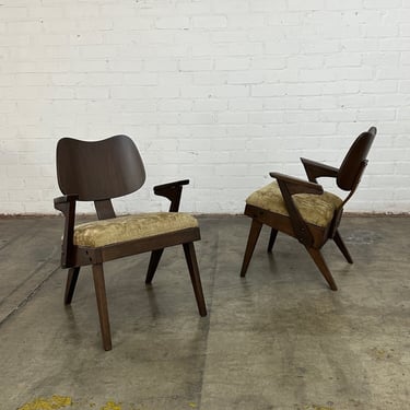 Russell Spanner style Lounge Chairs -pair 