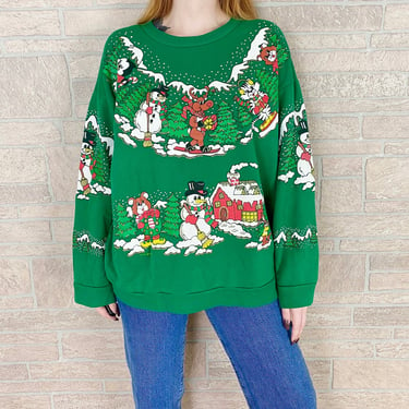 70's Nutcracker Funny Holiday Friends Ugly Christmas Sweater 