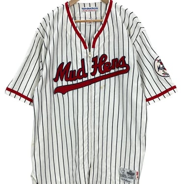 Retro Vintage Toledo Mud Hens Ebbets Field Flannels Baseball Jersey XXL