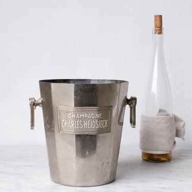 Silver Plated Charles Heidsieck Champagne Bucket