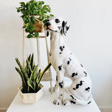 Giant Ceramic Dalmatian Statue