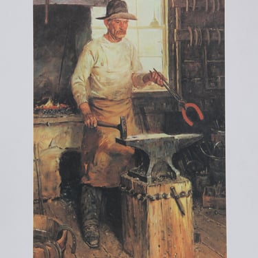 The Blacksmith by Duane Bryers 