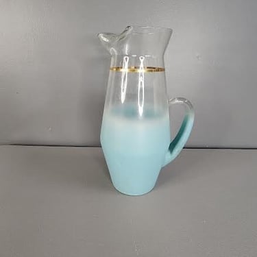 Blendo Frosted Blue Pitcher 