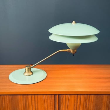 Mid-Century Modern Saucer Style Table Lamp, c.1960’s 
