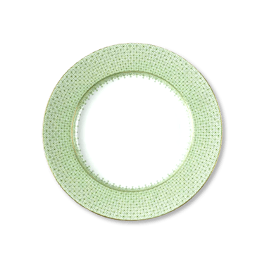 Lace Dinner Plate | Apple Green
