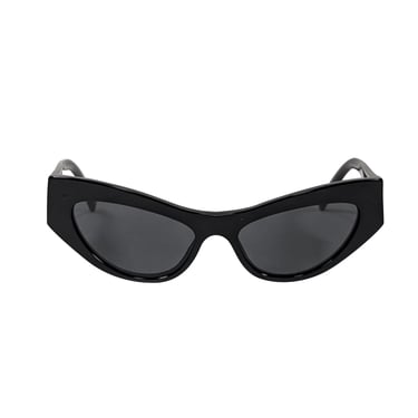 Dolce & Gabbana - Black Slim Cat Eye Sunglasses