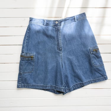 vintage cargo shorts 90s y2k vintage high waisted jean shorts jorts 