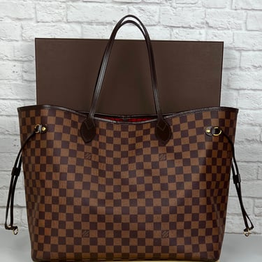 Louis Vuitton Neverfull GM Damier Ebene, Brown