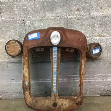 Vintage Fordson Tractor Front Hood (Seattle)