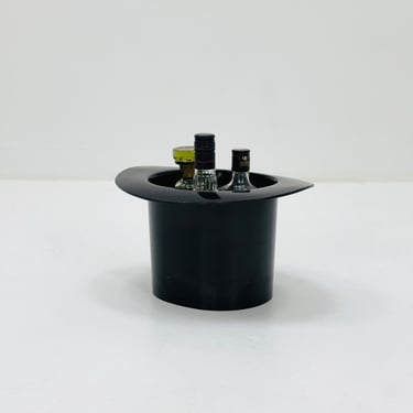 Postmodern Danish vintage cylinder bottle cooler by Ole M. Jensen for Nordtek, 1980s 