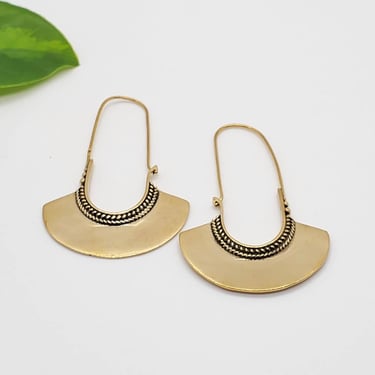 Half Moon Drop Earrings