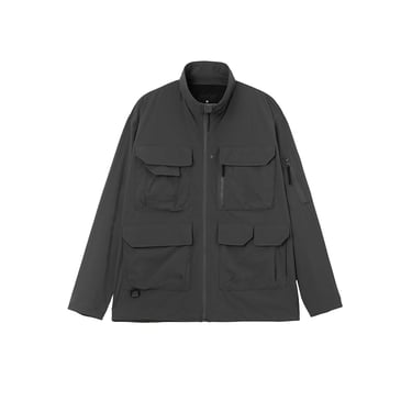Grey Cargo Jacket