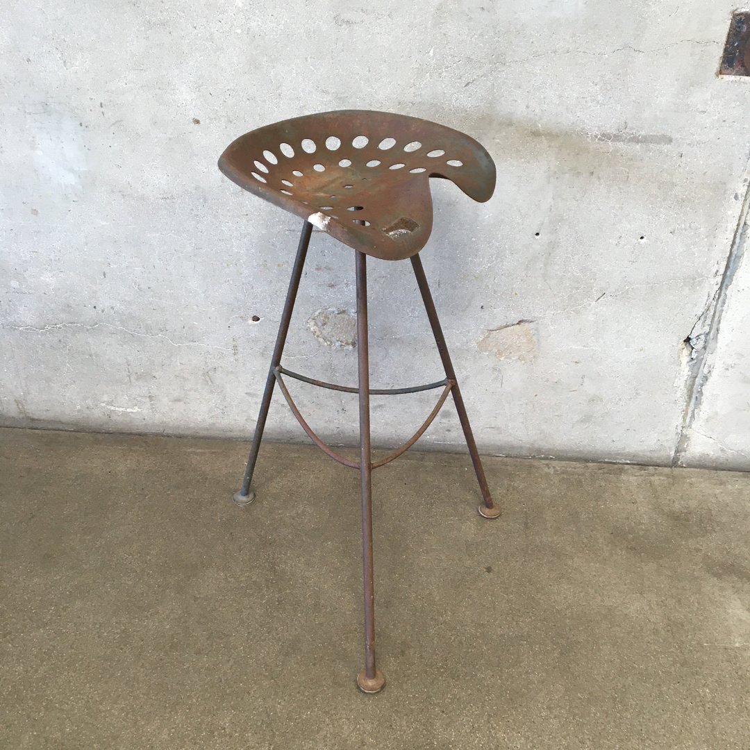 Vintage Tractor Seat Stool Urban Americana Long Beach, CA