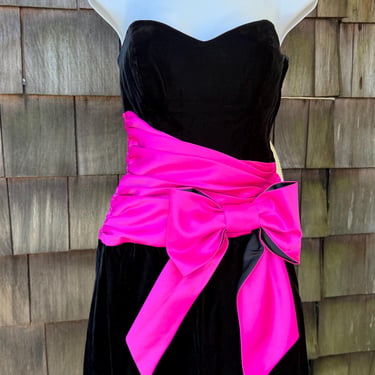 vintage hot pink betsey johnson dress VINTAGE 90s Y2K Betsey Johnson RARE Red DRESS Gold Label Silk Flare Ruffled  S 4