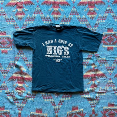 Vintage 1993 Swig at Nigs Wisconsin Dells Shirt 