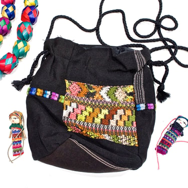 1980\'s Guatemala Huipil Woven Backpack Known to be Big Jaguar | Bags | 98s Guatemala Huipil Woven  main image 4