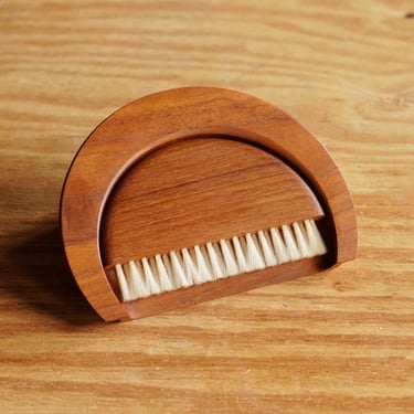 Kay Bojesen Teak Crumb Tray + Brush 