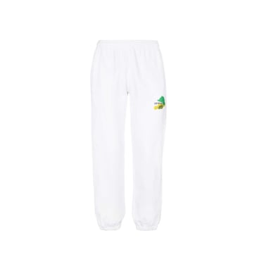 Off-White Men Off-White Cotton Logo Sweatpants