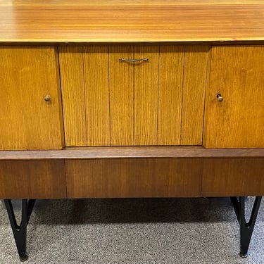 Item #AE125 Mid Century Modern Walnut Credenza by Beautility c.1950