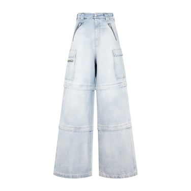 Vetements Women Vetements Transformer Baggy Jeans