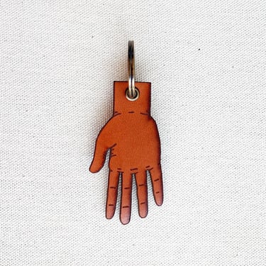 Leather Hand Keychain