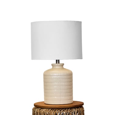 Textured Ceramic Lamp