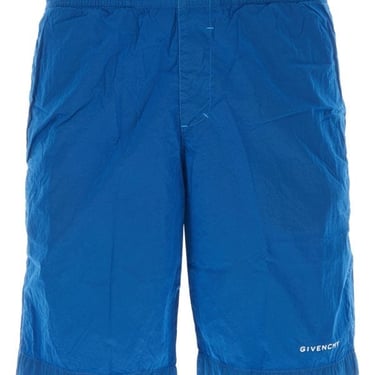 GIVENCHY MAN Blue Nylon Swimming Shorts
