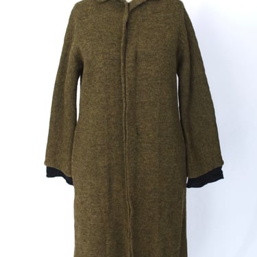 Y's Yohji Yamamoto Wool Double Knit Coat*