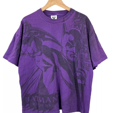Vintage 90's Batman Returns Movie Promo T-Shirt XL Excellent Condition