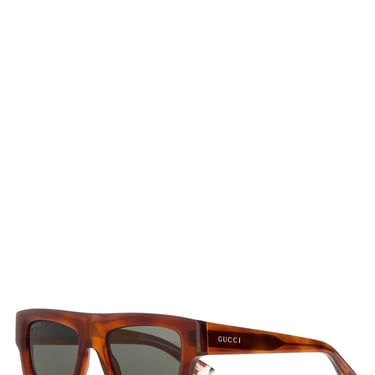 Gucci Men Caramel Acetate Sunglasses