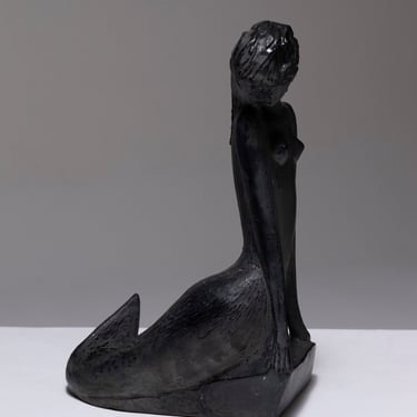 SCULPTURE SIRÈNE EN TERRE CUITE, ELIE VAN DAMME, 1970s