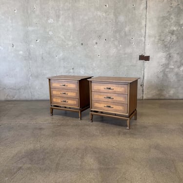 Mid Century Modern "White Furniture Co." Nightstands