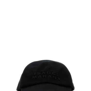 Isabel Marant Women Black Cotton Tyron Baseball Cap